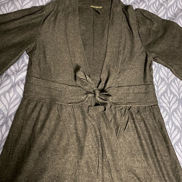 Lucky Brand Bell Sleeve Front Tie Cardigan - Picture 2 of 6